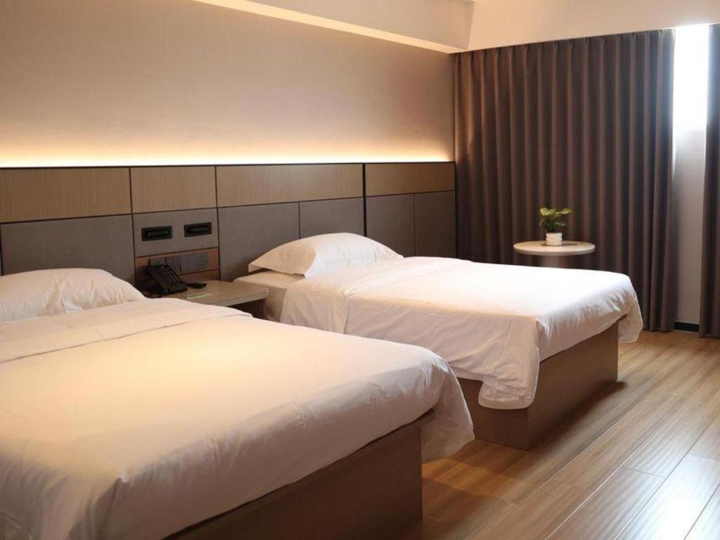 Greentree Inn Suzhou Industrial Zone Yangcheng Lake Weiting Mong Kok Express Hotel Exterior foto