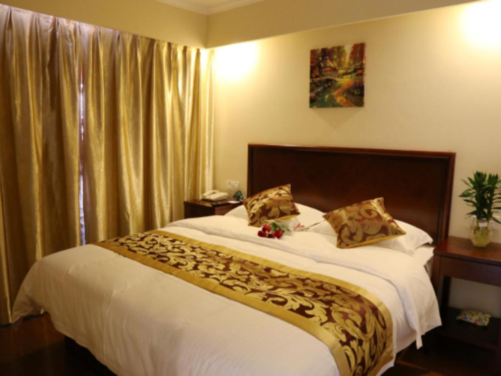 Greentree Inn Suzhou Industrial Zone Yangcheng Lake Weiting Mong Kok Express Hotel Exterior foto