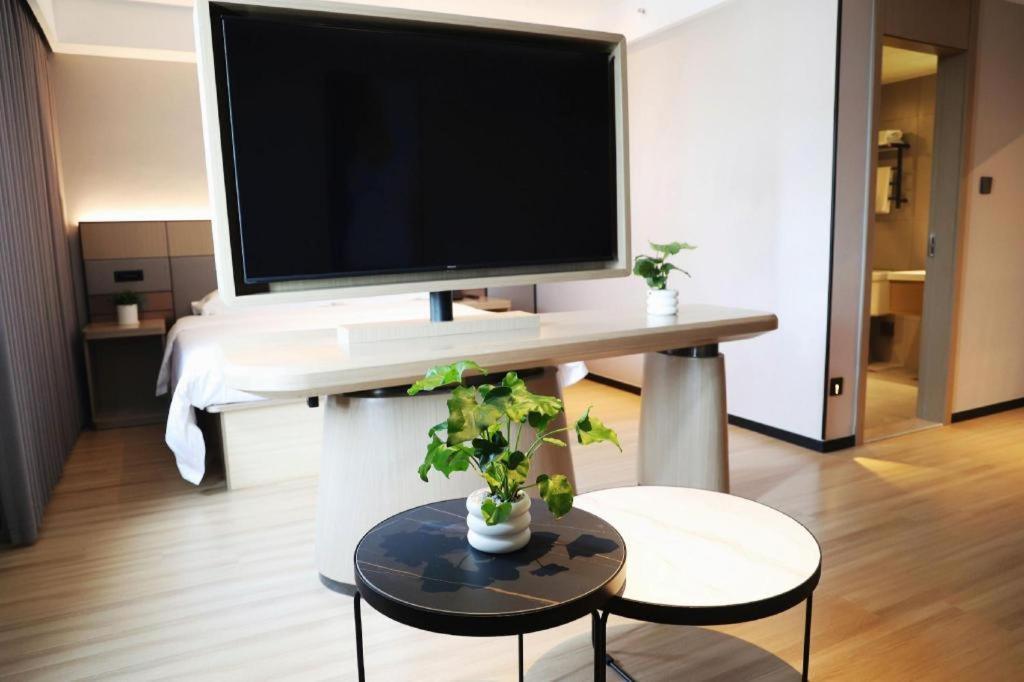 Greentree Inn Suzhou Industrial Zone Yangcheng Lake Weiting Mong Kok Express Hotel Exterior foto
