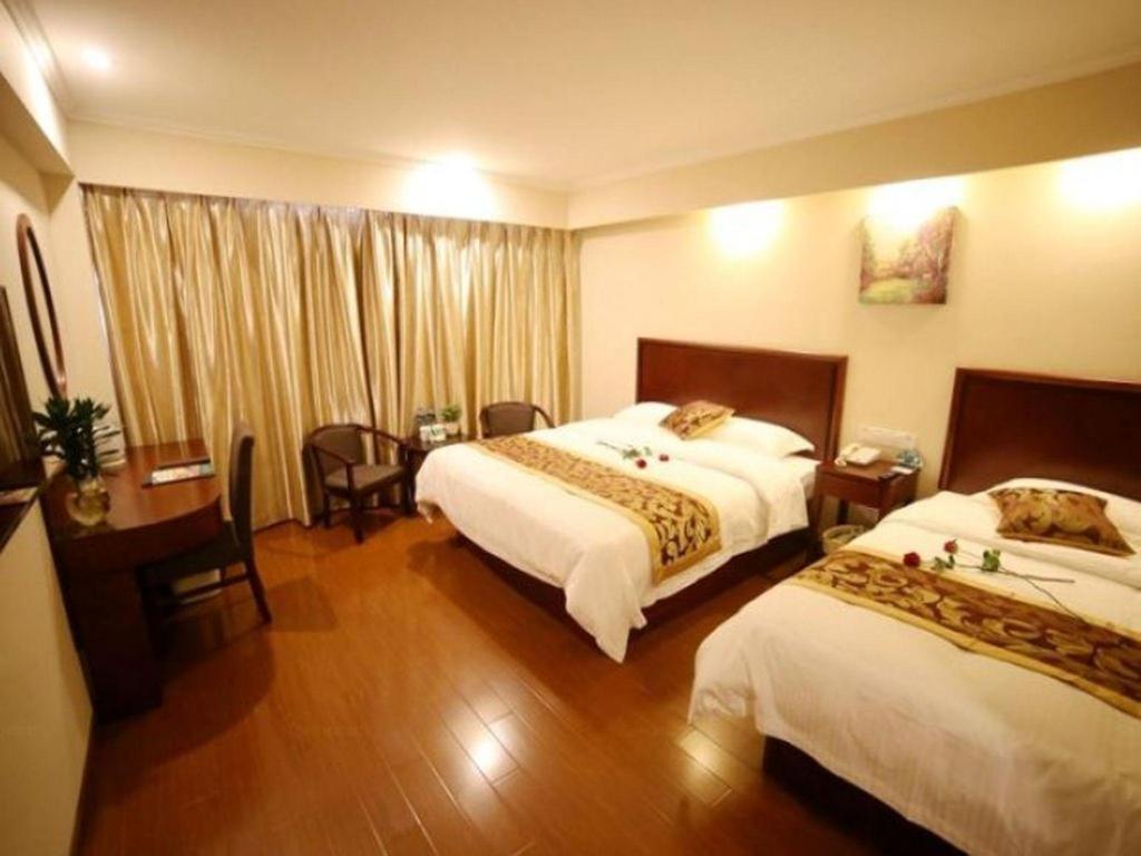 Greentree Inn Suzhou Industrial Zone Yangcheng Lake Weiting Mong Kok Express Hotel Exterior foto