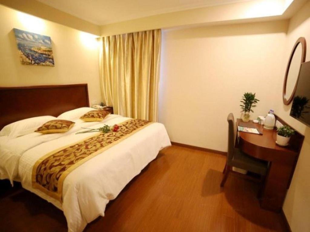 Greentree Inn Suzhou Industrial Zone Yangcheng Lake Weiting Mong Kok Express Hotel Exterior foto