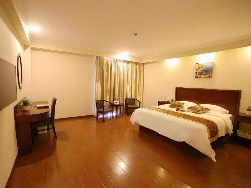 Greentree Inn Suzhou Industrial Zone Yangcheng Lake Weiting Mong Kok Express Hotel Exterior foto
