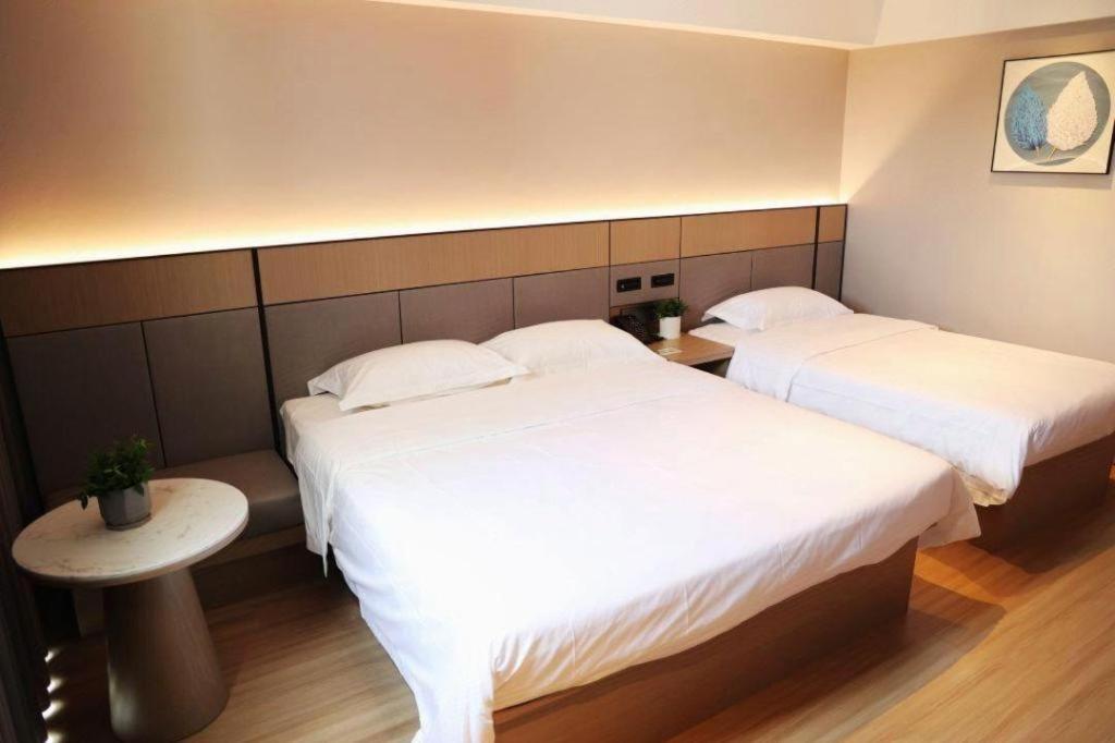 Greentree Inn Suzhou Industrial Zone Yangcheng Lake Weiting Mong Kok Express Hotel Exterior foto