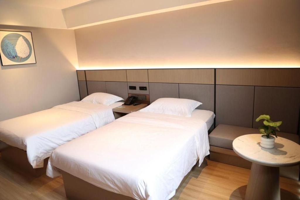 Greentree Inn Suzhou Industrial Zone Yangcheng Lake Weiting Mong Kok Express Hotel Exterior foto