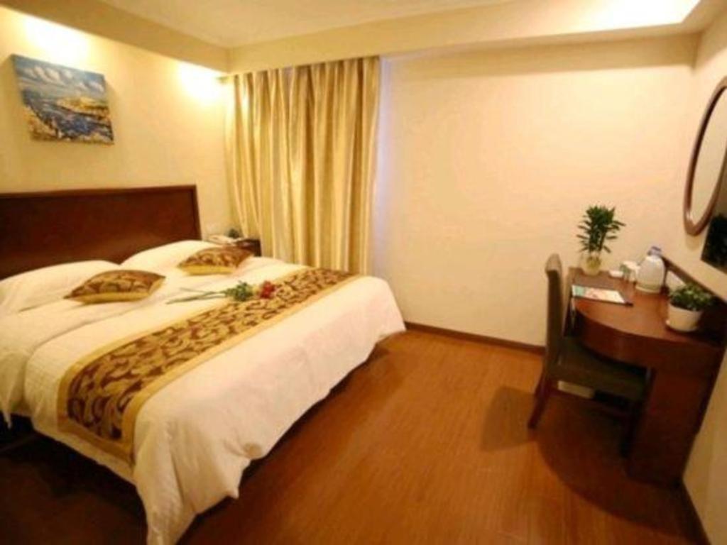 Greentree Inn Suzhou Industrial Zone Yangcheng Lake Weiting Mong Kok Express Hotel Exterior foto