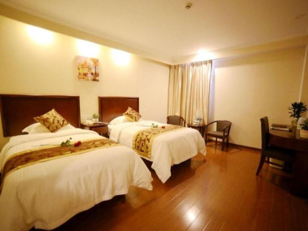 Greentree Inn Suzhou Industrial Zone Yangcheng Lake Weiting Mong Kok Express Hotel Exterior foto