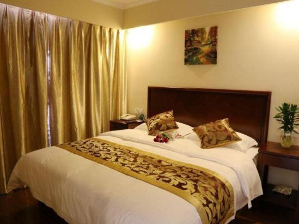 Greentree Inn Suzhou Industrial Zone Yangcheng Lake Weiting Mong Kok Express Hotel Exterior foto