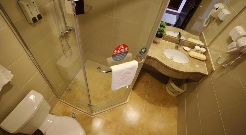 Greentree Inn Suzhou Industrial Zone Yangcheng Lake Weiting Mong Kok Express Hotel Exterior foto