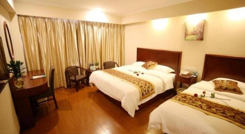 Greentree Inn Suzhou Industrial Zone Yangcheng Lake Weiting Mong Kok Express Hotel Exterior foto