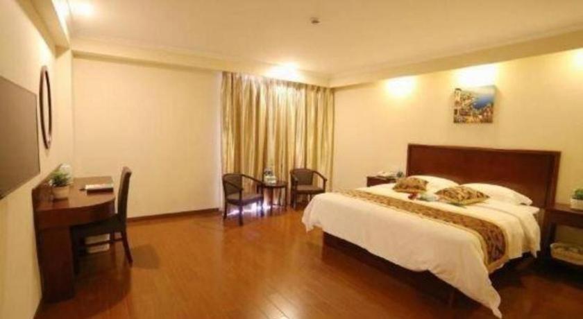 Greentree Inn Suzhou Industrial Zone Yangcheng Lake Weiting Mong Kok Express Hotel Exterior foto
