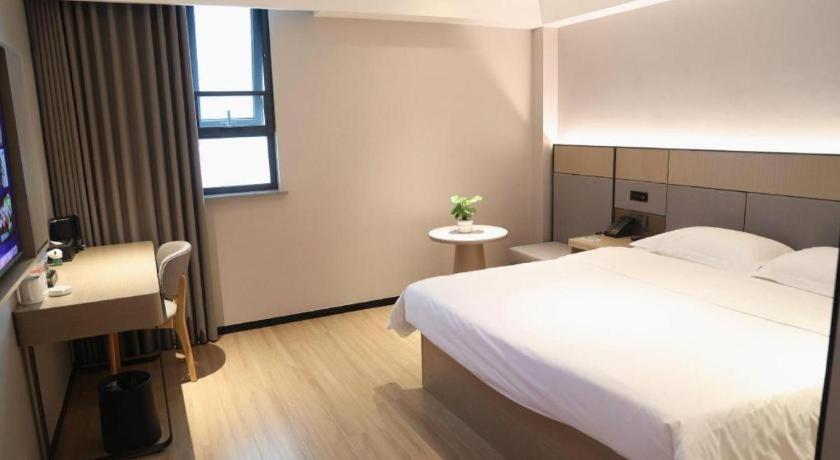 Greentree Inn Suzhou Industrial Zone Yangcheng Lake Weiting Mong Kok Express Hotel Exterior foto