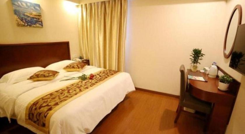 Greentree Inn Suzhou Industrial Zone Yangcheng Lake Weiting Mong Kok Express Hotel Exterior foto