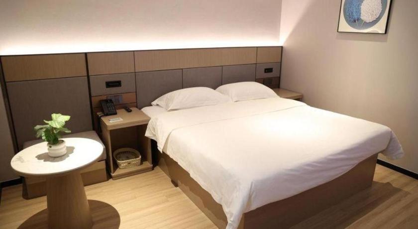 Greentree Inn Suzhou Industrial Zone Yangcheng Lake Weiting Mong Kok Express Hotel Exterior foto